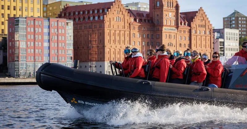 RIB-tur och två timmar på Grinda